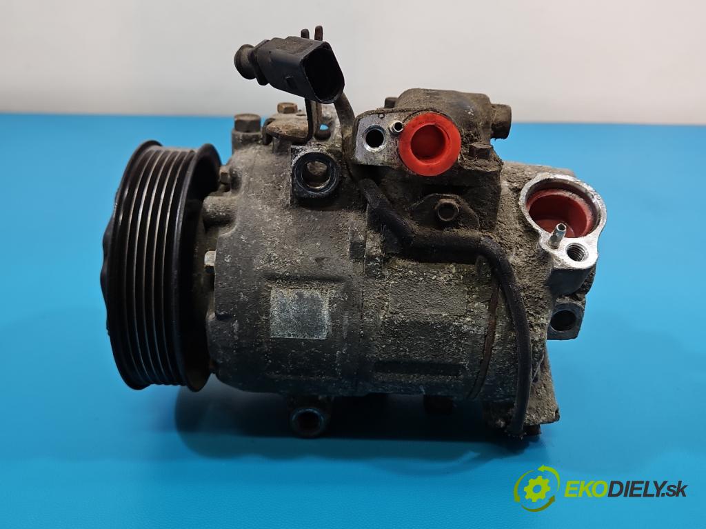 Vw Polo IV 9N 2001-2009 1.2 6V 54 HP manual 40 kW 1198 cm3 3- Kompresor: klimatizácie  (Kompresor klimatizácie)