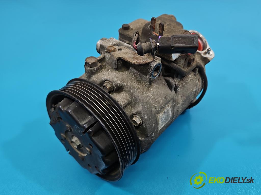 Vw Polo IV 9N 2001-2009 1.2 6V 54 hp manual 40 kW 1198 cm3 3- Kompresor: klíma  (Kompresor klimatizace)