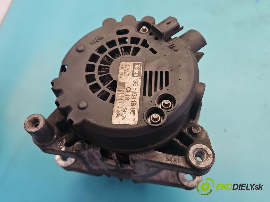 Citroen C4 Grand picasso I 2006-2013 2.0 hdi 136hp manual 100 kW 1997 cm3 5- Alternator 9661544880 (Alternátor)