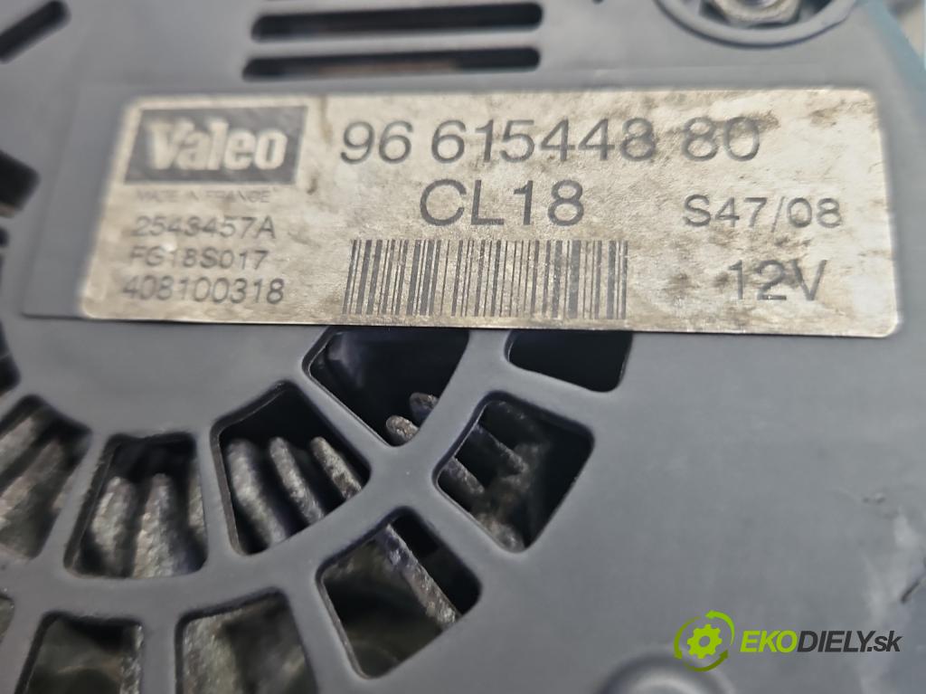 Citroen C4 Grand picasso I 2006-2013 2.0 hdi 136hp manual 100 kW 1997 cm3 5- Alternator 9661544880 (Alternátor)