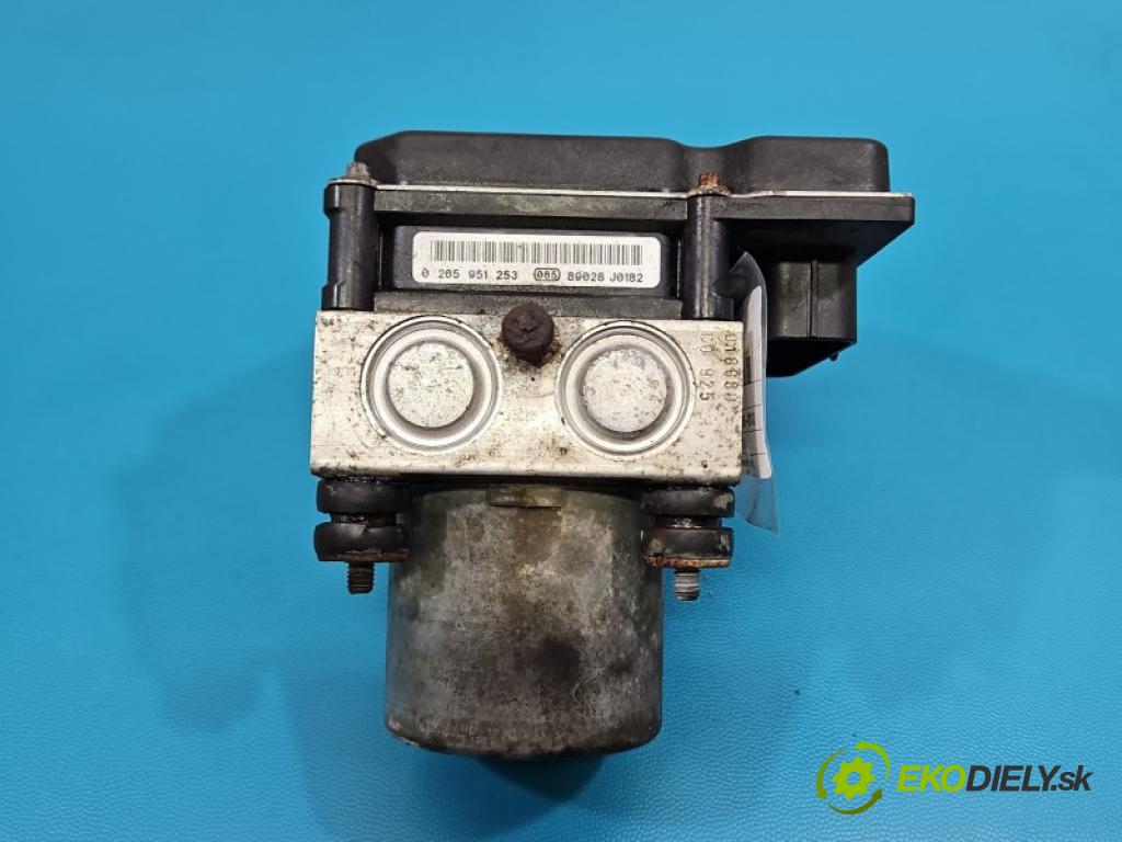 Citroen C4 Grand picasso I 2006-2013 2.0 hdi 136 HP manual 100 kW 1997 cm3 5- čerpadlo abs 0265951253 (Pumpa ABS)