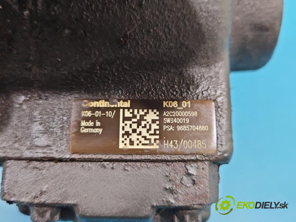 Citroen C4 Grand picasso I 2006-2013 2.0 hdi 136 HP manual 100 kW 1997 cm3 5- čerpadlo vstrekovacia 9685704880 (Vstrekovacie čerpadlo)