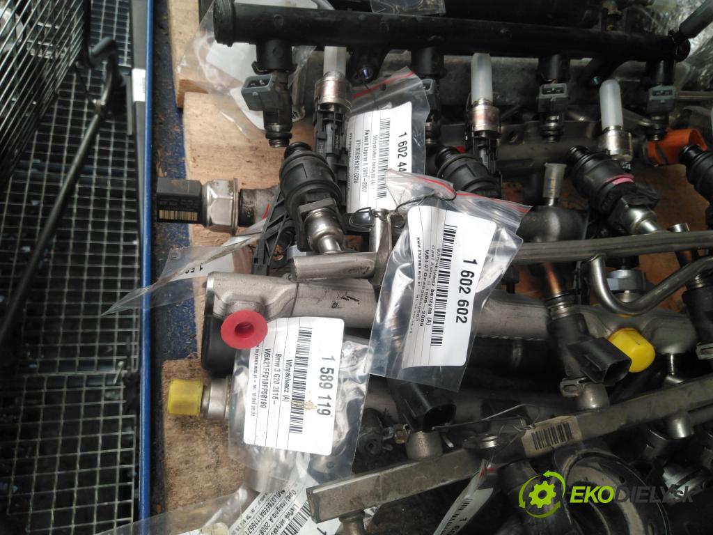 Opel Astra II 1998-2009 1.8 16V 125 hp manual 92 kW 1796 cm3 5- vstřikovač benzín: 90536149