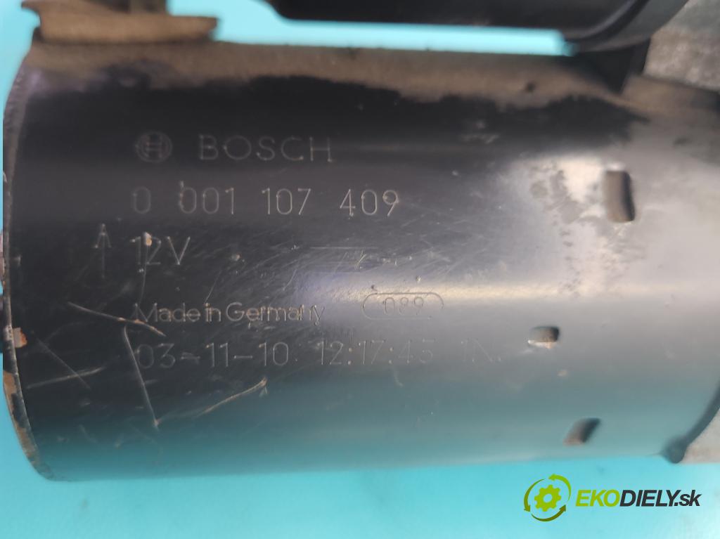Opel Astra II 1998-2009 1.8 16V 125 hp manual 92 kW 1796 cm3 5- startér: 0001107409 (Startér)