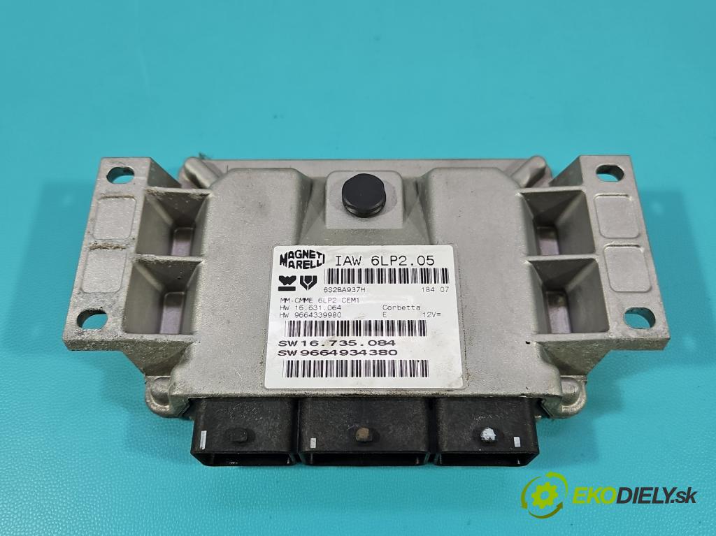 Citroen C4 I 2004-2011 1.4 16V 88 HP manual 65 kW 1360 cm3 5- riadiaca jednotka motora IAW 6LP2.05