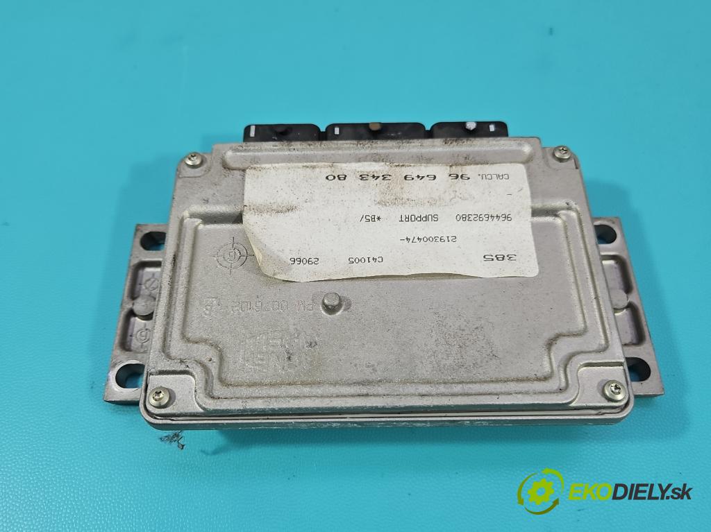 Citroen C4 I 2004-2011 1.4 16V 88 HP manual 65 kW 1360 cm3 5- riadiaca jednotka motora IAW 6LP2.05