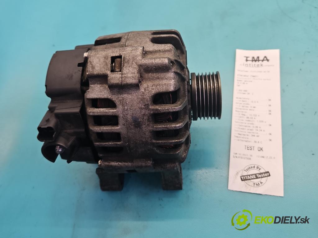 Citroen C4 I 2004-2011 1.4 16V 88 hp manual 65 kW 1360 cm3 5- Alternator 9656956280 (Alternátor)