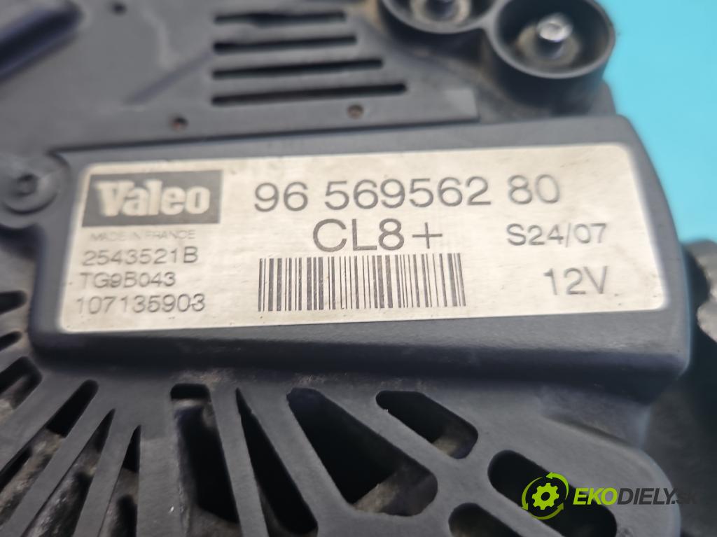 Citroen C4 I 2004-2011 1.4 16V 88 hp manual 65 kW 1360 cm3 5- Alternator 9656956280 (Alternátor)