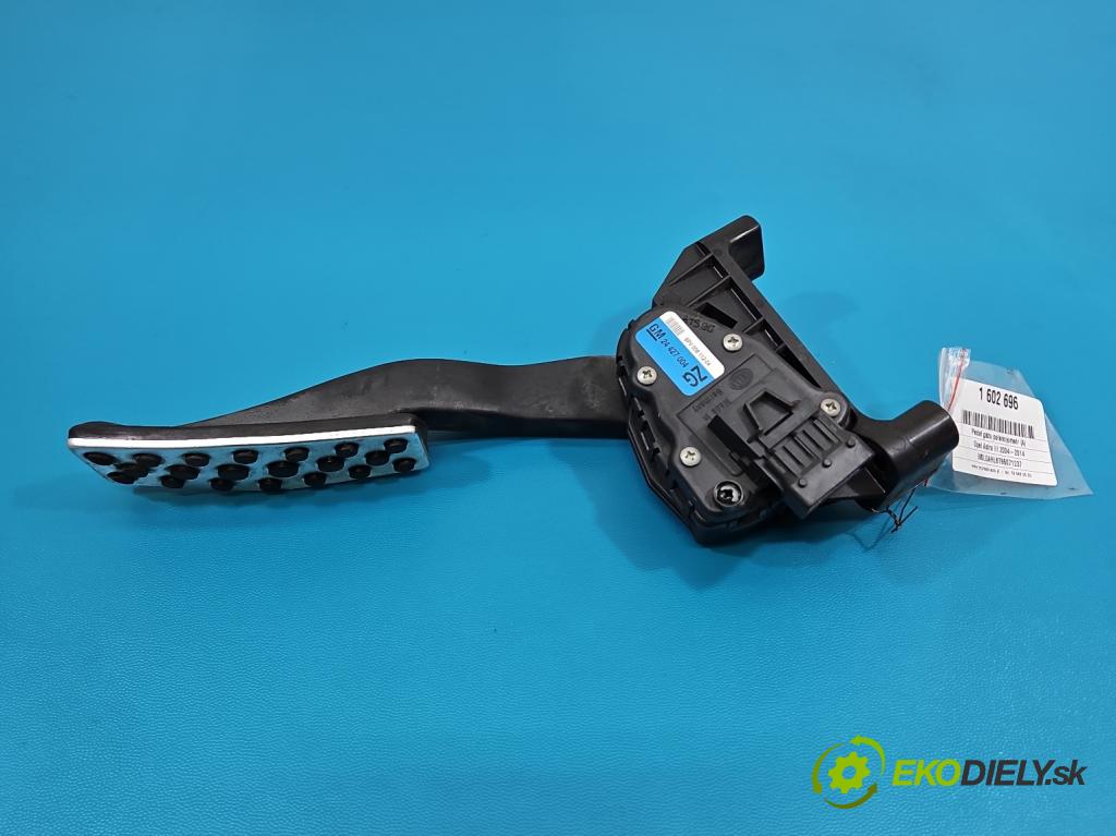 Opel Astra III 2004-2014 1.8 16V 140 HP manual 103 kW 1796 cm3 2- pedal plyn potenciometr: 24427004ZG
