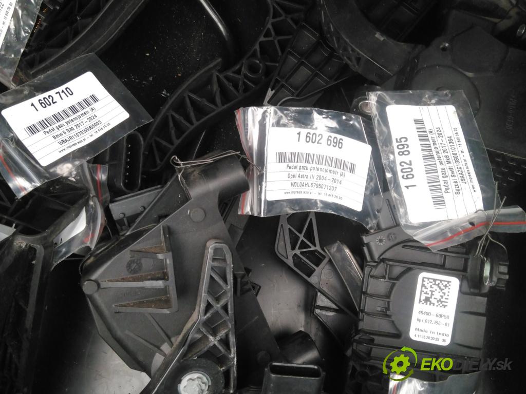 Opel Astra III 2004-2014 1.8 16V 140 HP manual 103 kW 1796 cm3 2- pedal plyn potenciometr: 24427004ZG