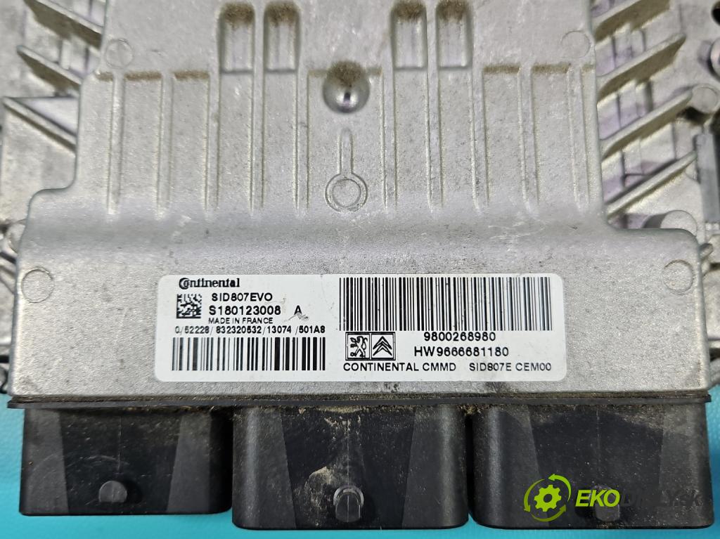 Peugeot 3008 I 2009-2016 1.6 hdi 9h05 111KM automatic 82 kW 1560 cm3 5- riadiaca jednotka motora 9800268980