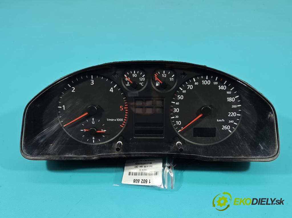 Audi A4 B5 1994-2001 1.9 tdi 110 HP manual 81 kW 1896 cm3 4- prístrojovka/ budíky 8D0919861A (Prístrojová doska)