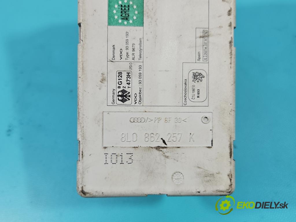 Audi A4 B5 1994-2001 1.9 tdi 110 hp manual 81 kW 1896 cm3 4- Centrálni: zámek: 8L0862257K