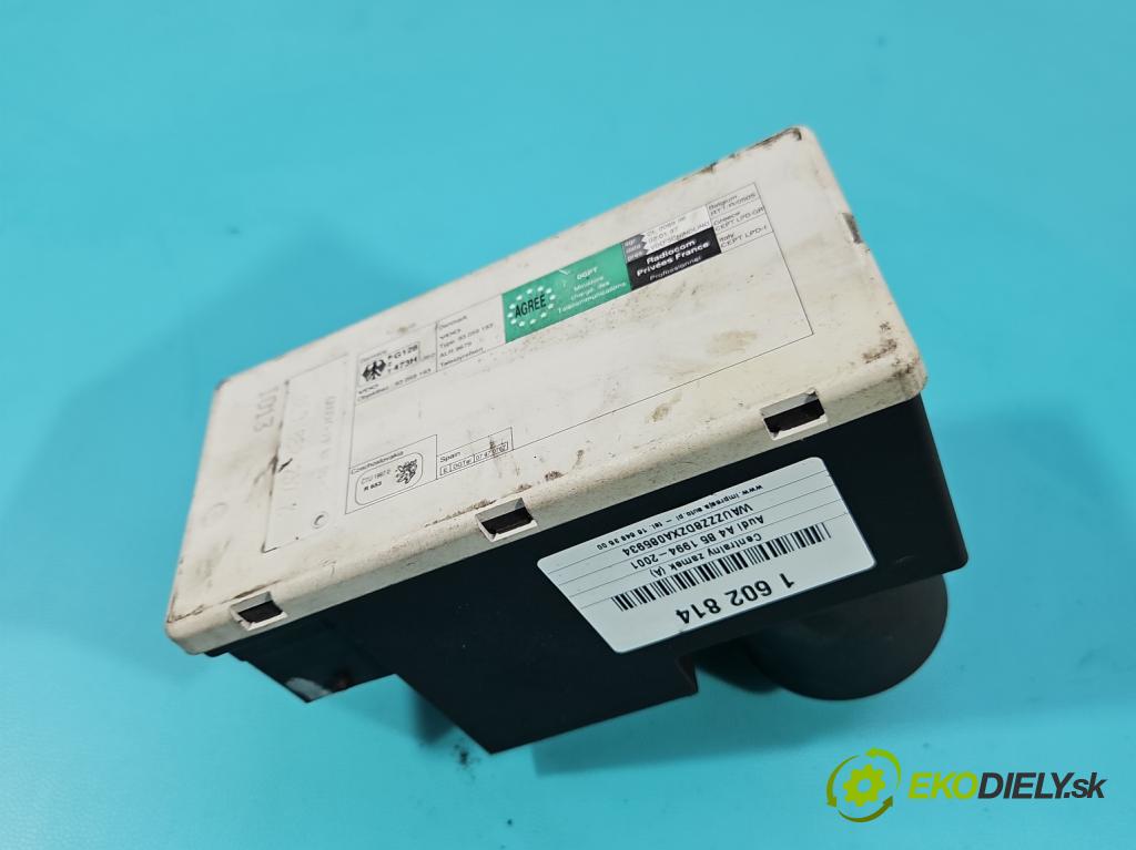 Audi A4 B5 1994-2001 1.9 tdi 110 hp manual 81 kW 1896 cm3 4- Centrálni: zámek: 8L0862257K