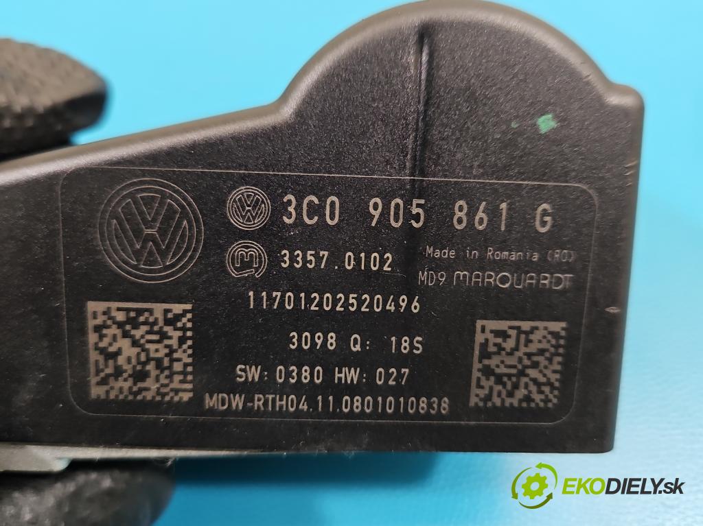 Vw Passat B6 2005-2010 2.0 tdi 170 HP automatic 125 kW 1968 cm3 5- Blokáda: řízení: 3C0905861G (Riadenie ostatné)