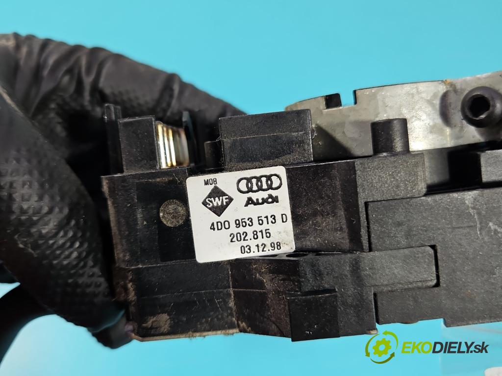Audi A4 B5 1994-2001 1.9 tdi 110 HP manual 81 kW 1896 cm3 4- prepínač komplex: 4D0953513D (Prepínacie páčky pod volantom)