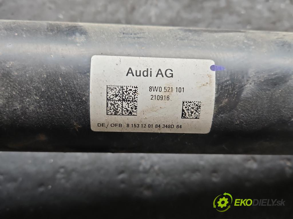 Audi A4 B9 2015-2024 2.0 tdi 190 HP automatic 140 kW 1968 cm3 5- Hřídel: zadné 8W0521101 (Kardaňový hriadeľ)