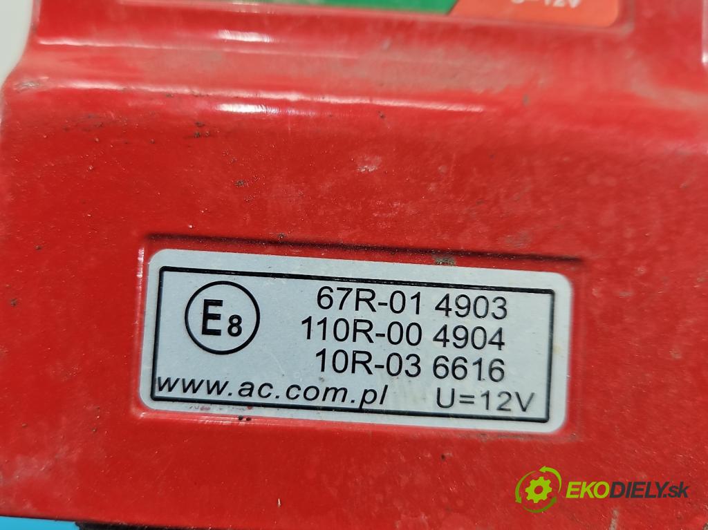Fiat Doblo I 2001-2010 1.2 8V 65 HP manual 48 kW 1242 cm3 5- inštalácia LPG STAG 4 ECO