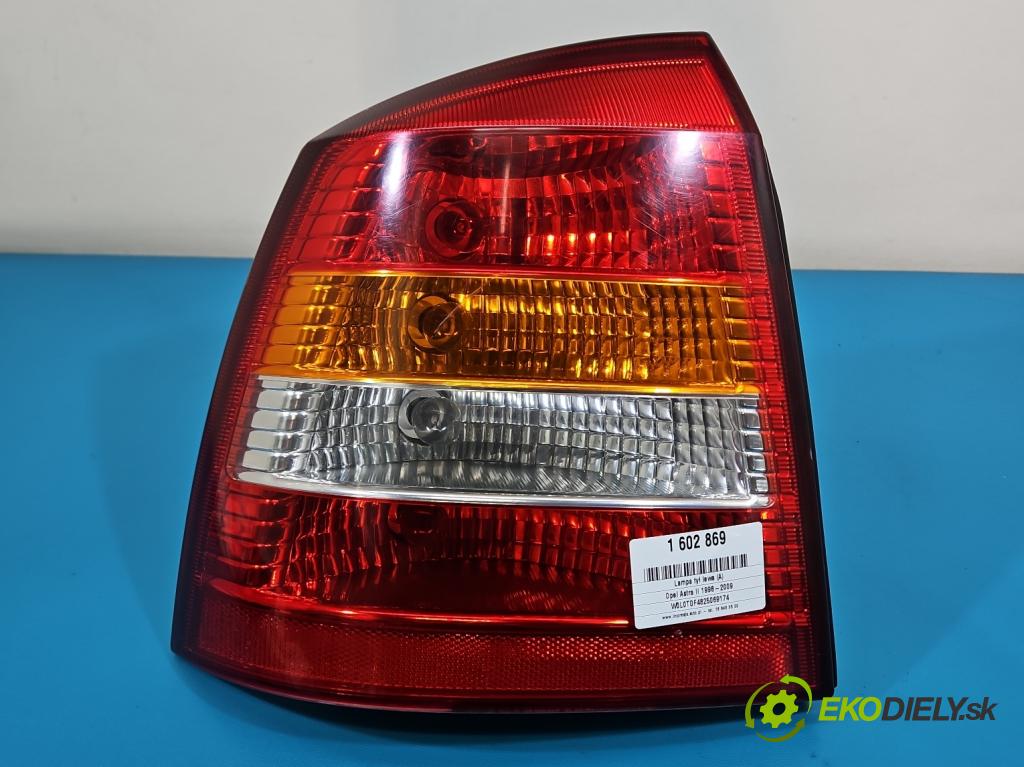 Opel Astra II 1998-2009 2.0 dti 101 HP manual 74 kW 1995 cm3 5- svetlo / reflektor zadné ľavé 90521542 (Kľučka dverí ostatné)