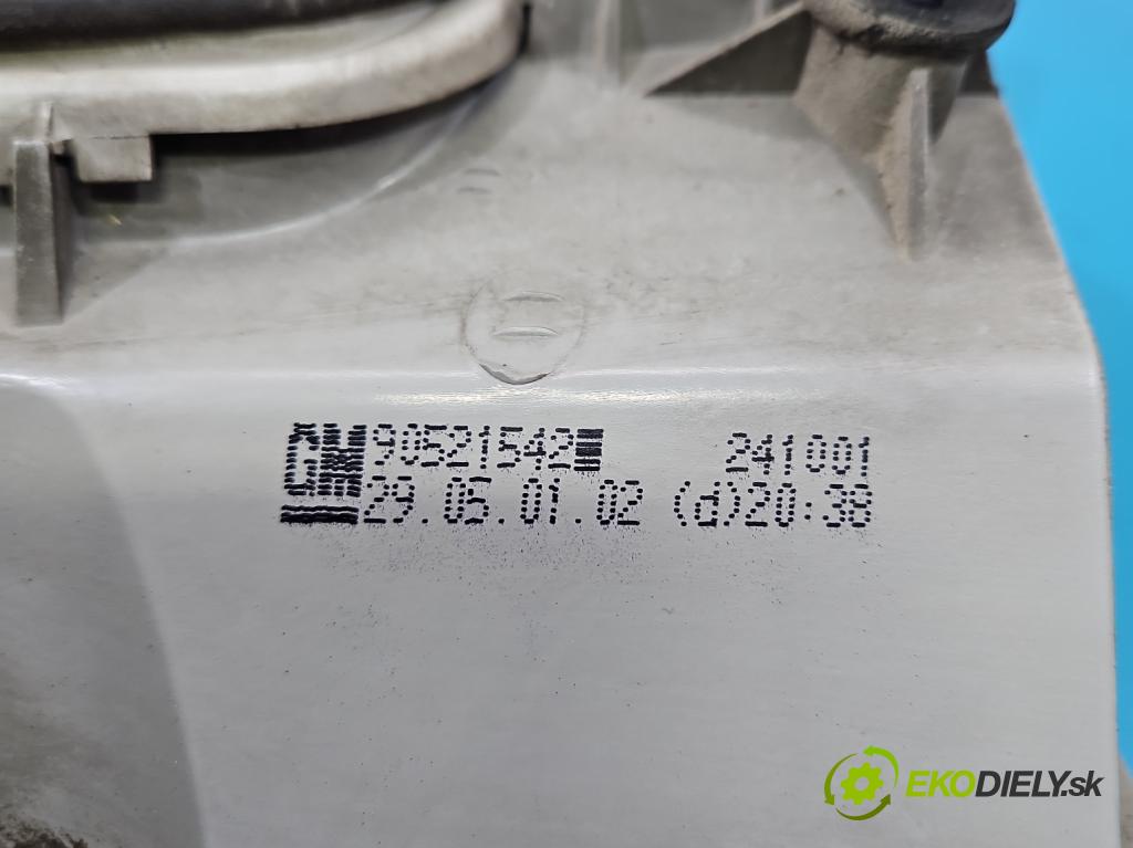 Opel Astra II 1998-2009 2.0 dti 101 HP manual 74 kW 1995 cm3 5- svetlo / reflektor zadné ľavé 90521542 (Kľučka dverí ostatné)