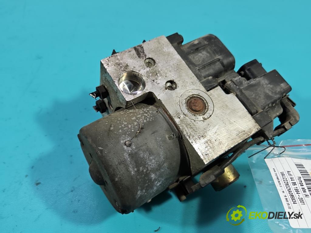 Audi A4 B5 1994-2001 1.9 tdi 110 HP manual 81 kW 1896 cm3 4- čerpadlo abs 8E0614111AB (Pumpa ABS)
