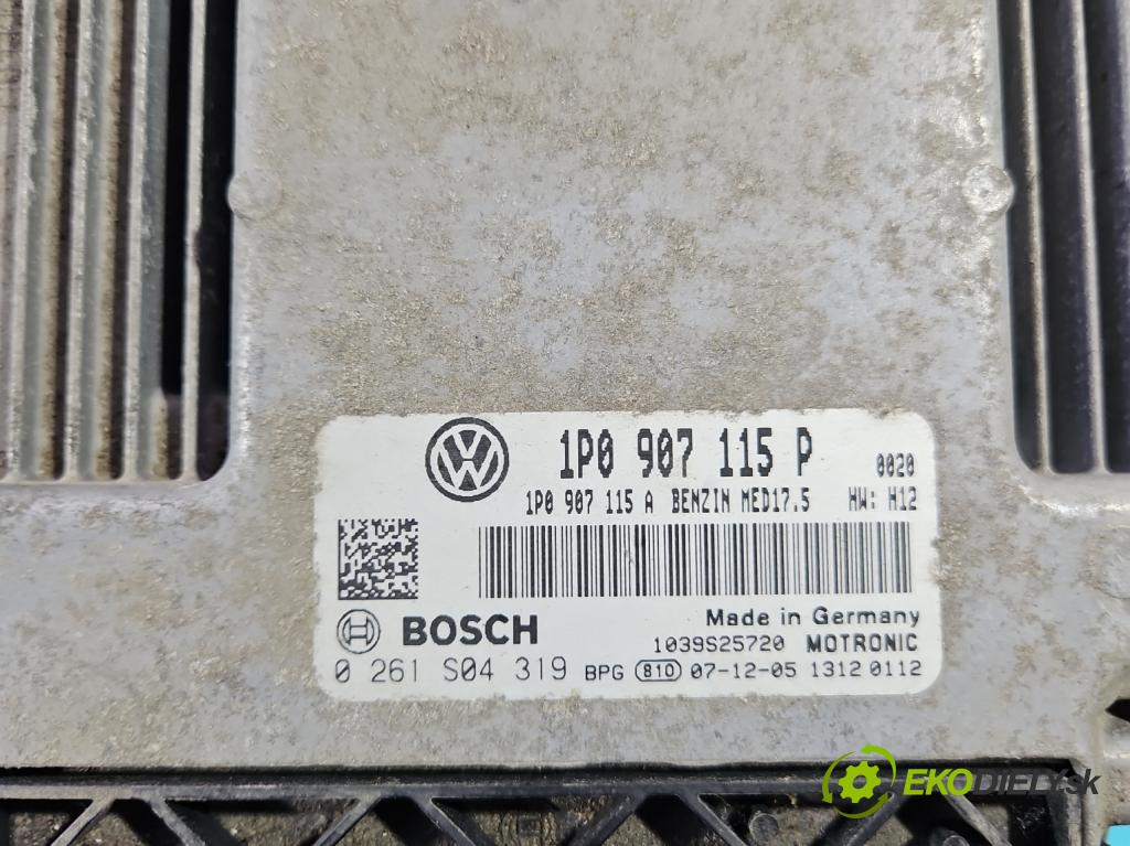 Seat Altea 1.8 TFSI 160 HP manual 118 kW 1798 cm3 5- riadiaca jednotka motora 1P0907115P