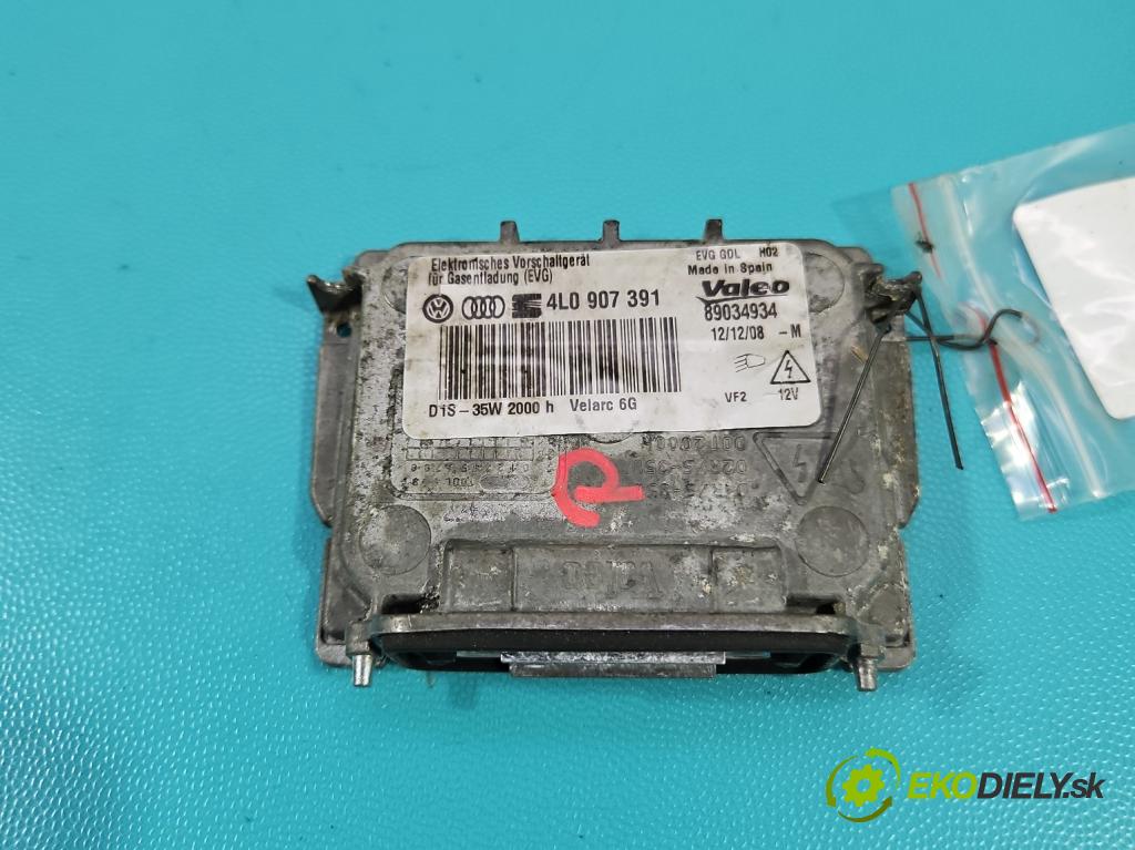 Vw Passat B6 2005-2010 2.0 tdi 170 HP automatic 125 kW 1968 cm3 5- střídač: xenon 4L0907391 (Riadiaca jednotka xenónu)