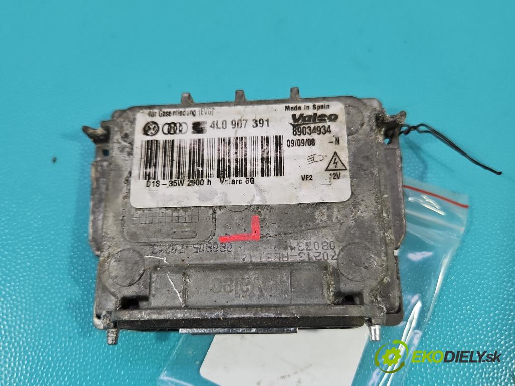 Vw Passat B6 2005-2010 2.0 tdi 170 HP automatic 125 kW 1968 cm3 5- střídač: xenon 4L0907391 (Riadiaca jednotka xenónu)