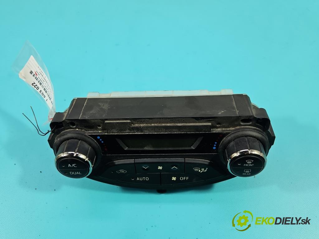 Toyota Yaris III 2011-2020 1.3 vvti 99 HP manual 73 kW 1329 cm3 5- panel kúrenia 75F206