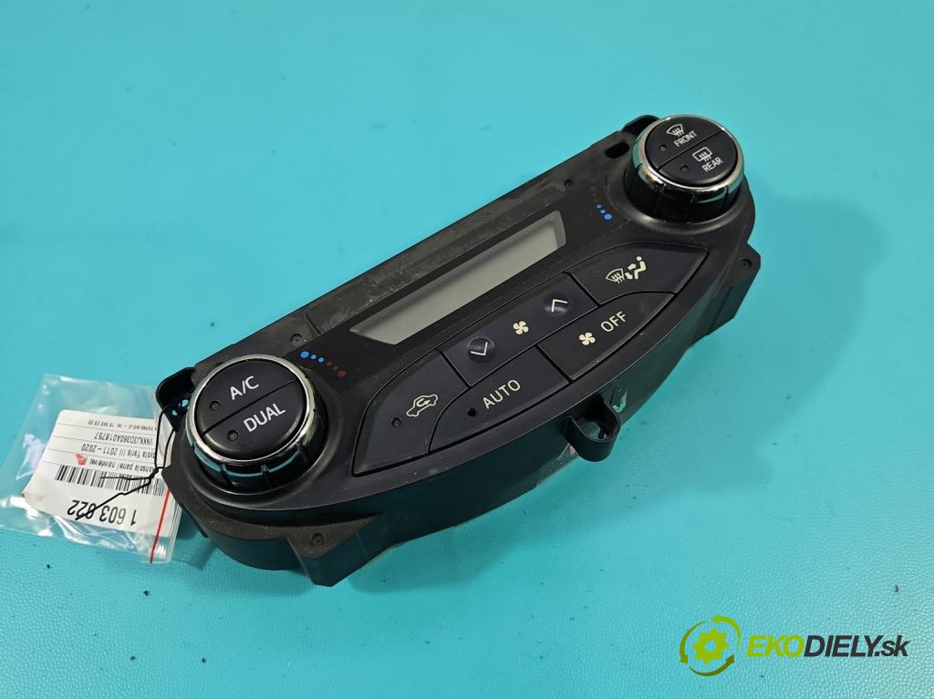 Toyota Yaris III 2011-2020 1.3 vvti 99 HP manual 73 kW 1329 cm3 5- panel kúrenia 75F206