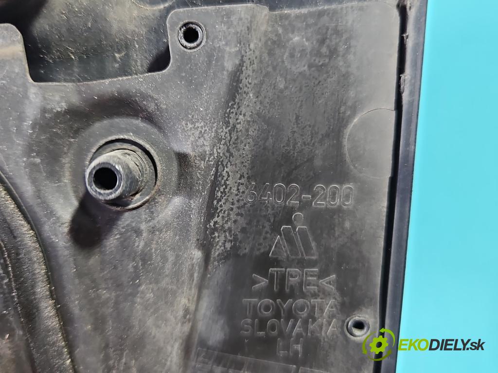 Toyota Yaris III 2011-2020 1.3 vvti 99 hp manual 73 kW 1329 cm3 5- zpětné zrcátko levé  (Klika dveří ostatní)