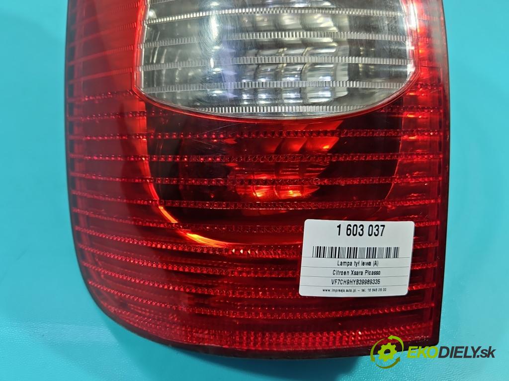 Citroen Xsara Picasso 1.6 hdi 95 HP manual 70 kW 1560 cm3 5- svetlo / reflektor zadné ľavé 89031707 (Kľučka dverí ostatné)