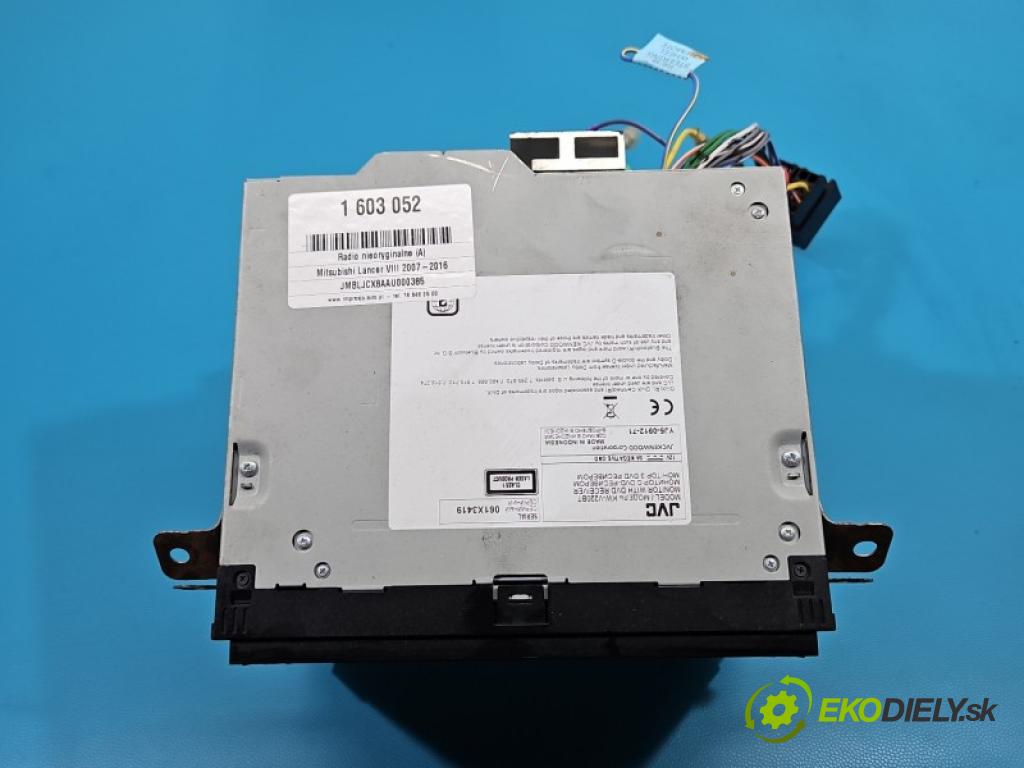 Mitsubishi Lancer VIII 2007-2016 2.0 DID BWC 140 hp manual 103 kW 1968 cm3 5- Radio KW-V220BT