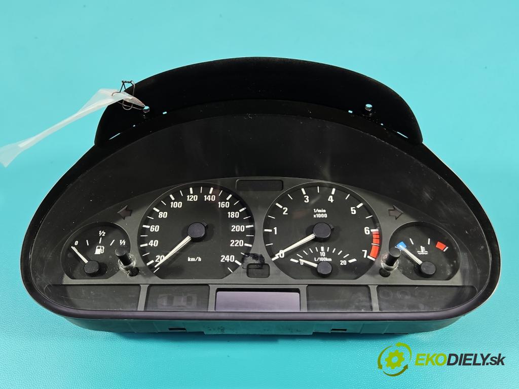 Bmw 3 E46 1998-2007 1.8 16V 116 HP manual 85 kW 1796 cm3 3- prístrojovka/ budíky 0263606341 (Prístrojová doska)