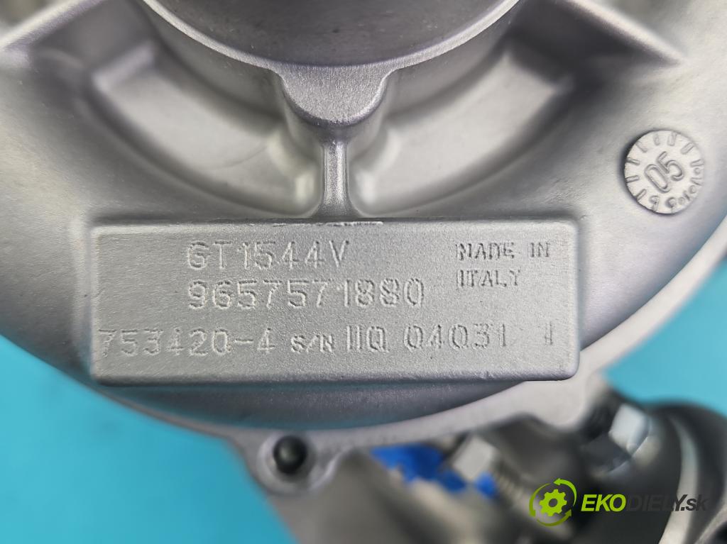 Citroen Xsara Picasso 1.6 hdi 95 HP manual 70 kW 1560 cm3 5- turbodúchadlo, turbo repasovaná 753420-4