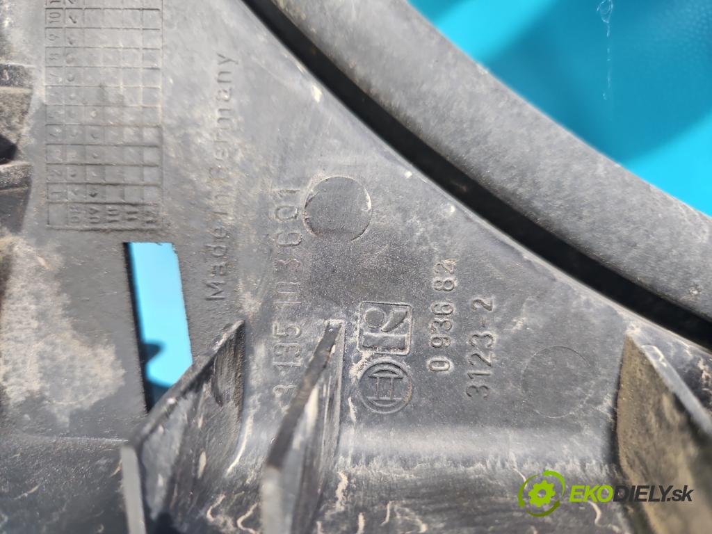 Opel Astra III 2004-2014 1.8 16V 140 HP manual 103 kW 1796 cm3 2- Ventilátor chladiča 0130303986