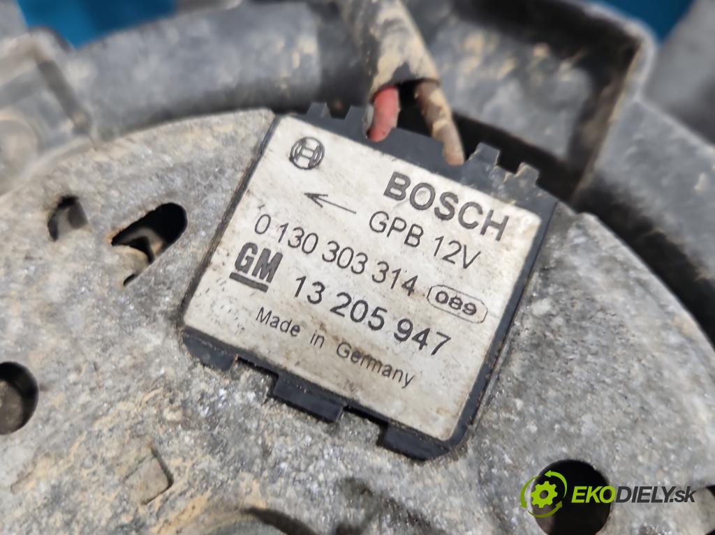 Opel Astra III 2004-2014 1.8 16V 140 HP manual 103 kW 1796 cm3 2- Ventilátor chladiča 0130303986
