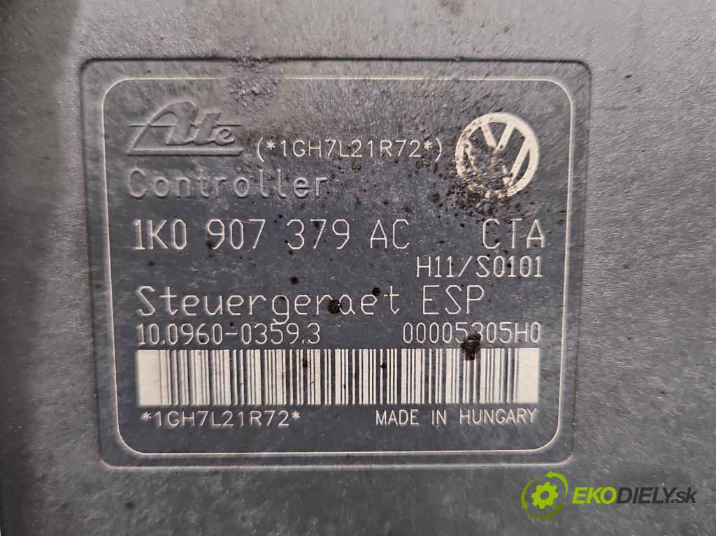 Seat Altea 1.8 TFSI 160 HP manual 118 kW 1798 cm3 5- čerpadlo abs 1K0907379AC (Pumpa ABS)