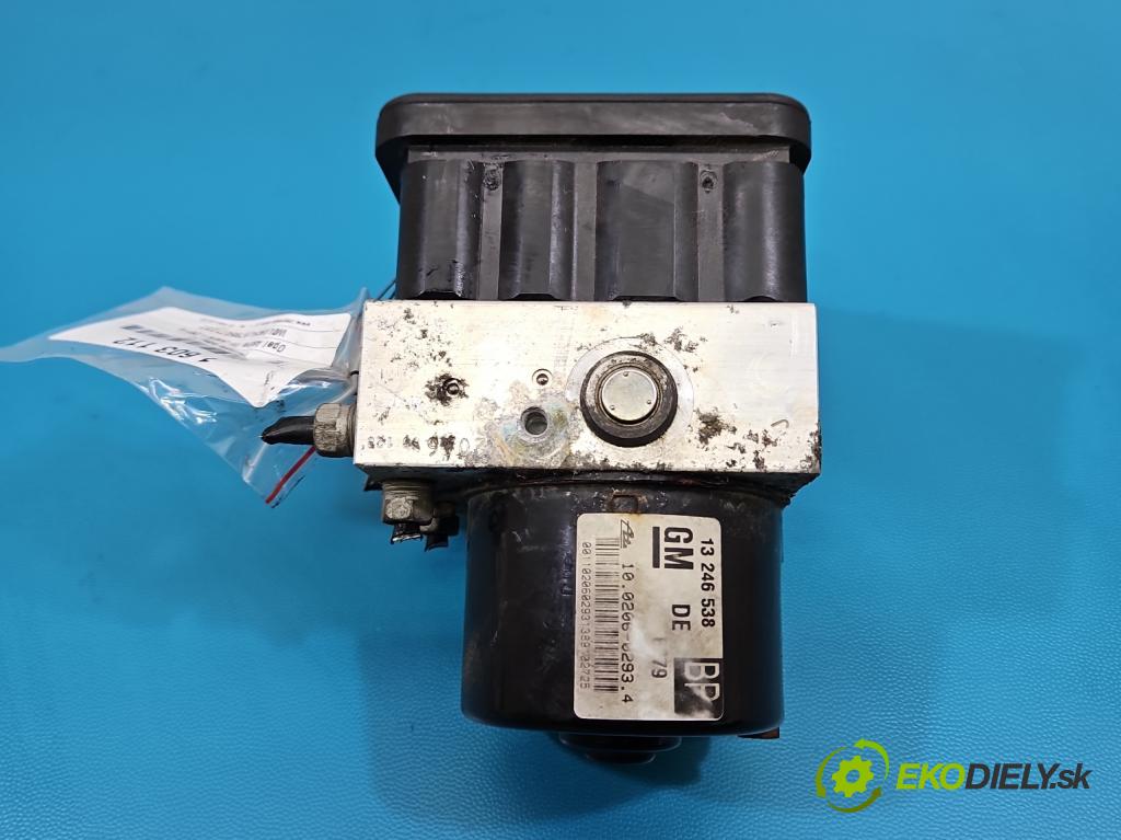 Opel Astra III 2004-2014 1.8 16V 140 hp manual 103 kW 1796 cm3 2- čerpadlo abs 13246538 (Pumpa ABS)