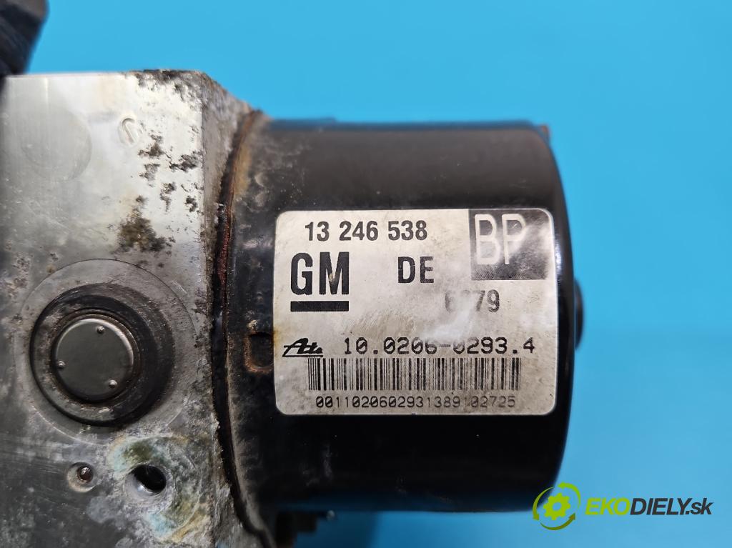 Opel Astra III 2004-2014 1.8 16V 140 hp manual 103 kW 1796 cm3 2- čerpadlo abs 13246538 (Pumpa ABS)