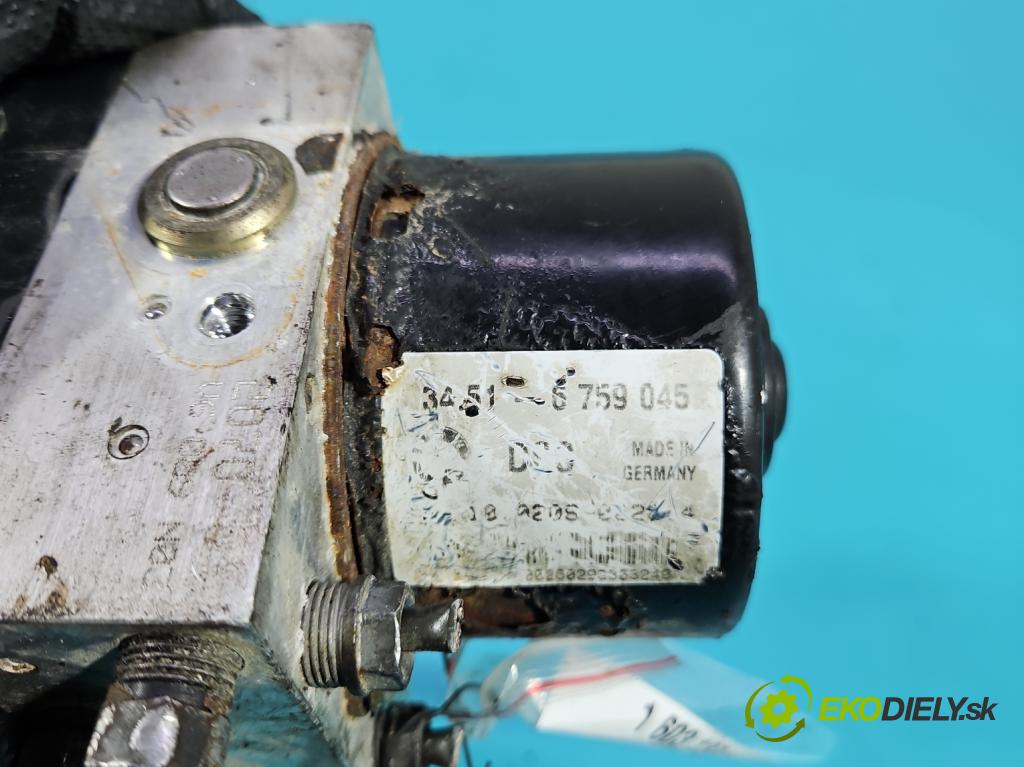 Bmw 3 E46 1998-2007 1.8 16V 116 HP manual 85 kW 1796 cm3 3- čerpadlo abs 6759047 (Pumpa ABS)