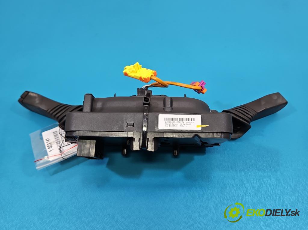 Opel Astra III 2004-2014 1.8 16V 140 HP manual 103 kW 1796 cm3 2- prepínač komplex: 13250223 (Prepínacie páčky pod volantom)