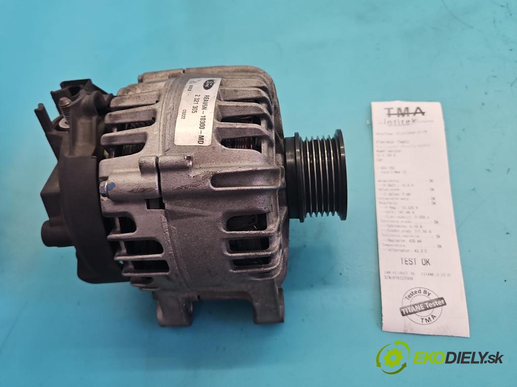 Ford C-Max II 2010-2019 2.0 tdci 140 hp manual 103 kW 1997 cm3 5- Alternator AV6N-10300-MD (Alternátor)
