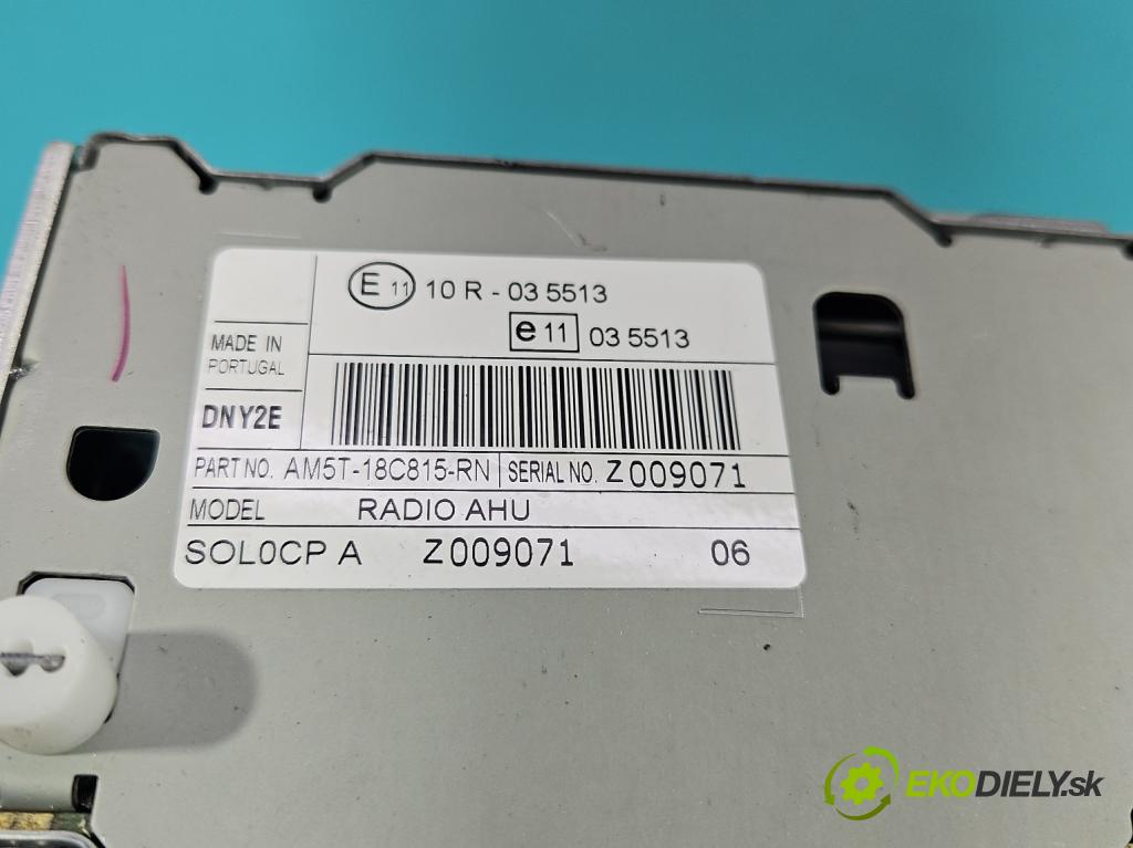 Ford C-Max II 2010-2019 2.0 tdci 140 HP manual 103 kW 1997 cm3 5- Radio originál AM5T-18C815-RN