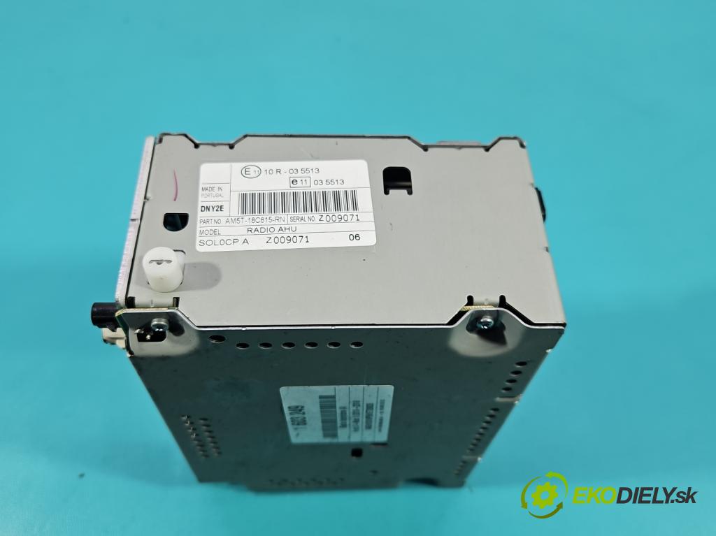 Ford C-Max II 2010-2019 2.0 tdci 140 HP manual 103 kW 1997 cm3 5- Radio originál AM5T-18C815-RN
