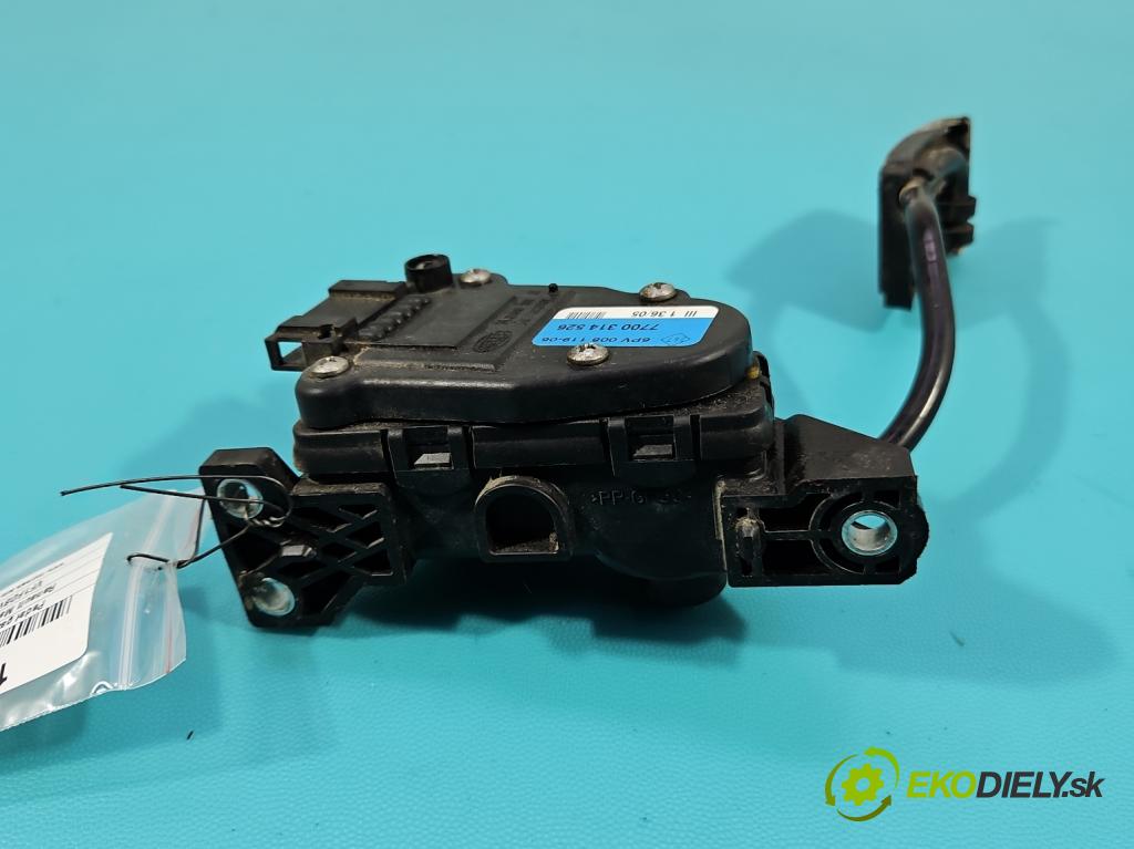 Renault Master II 1998-2010 2.5 dci 95 HP manual 70 kW 2463 cm3 5- pedal plyn potenciometr: 7700314526