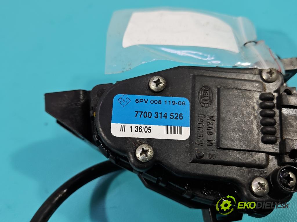 Renault Master II 1998-2010 2.5 dci 95 HP manual 70 kW 2463 cm3 5- pedal plyn potenciometr: 7700314526