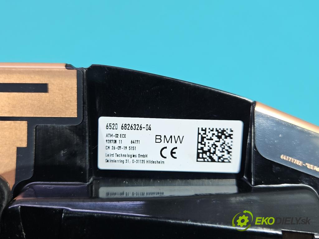 Bmw 5 G30 2017-2024 2.0 T 184 hp automatic 135 kW 1998 cm3 4- Antena 6826326