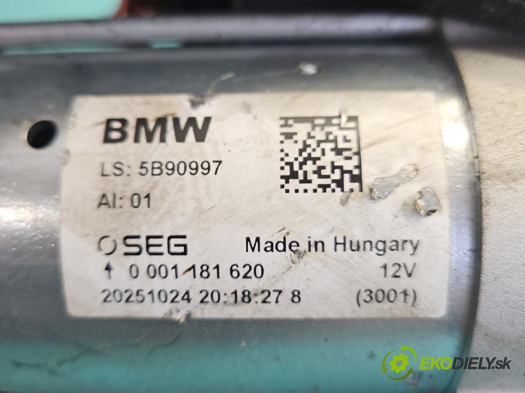 Bmw 5 G30 2017-2024 2.0 T 184 hp automatic 135 kW 1998 cm3 4- startér: 0001181620 (Startér)