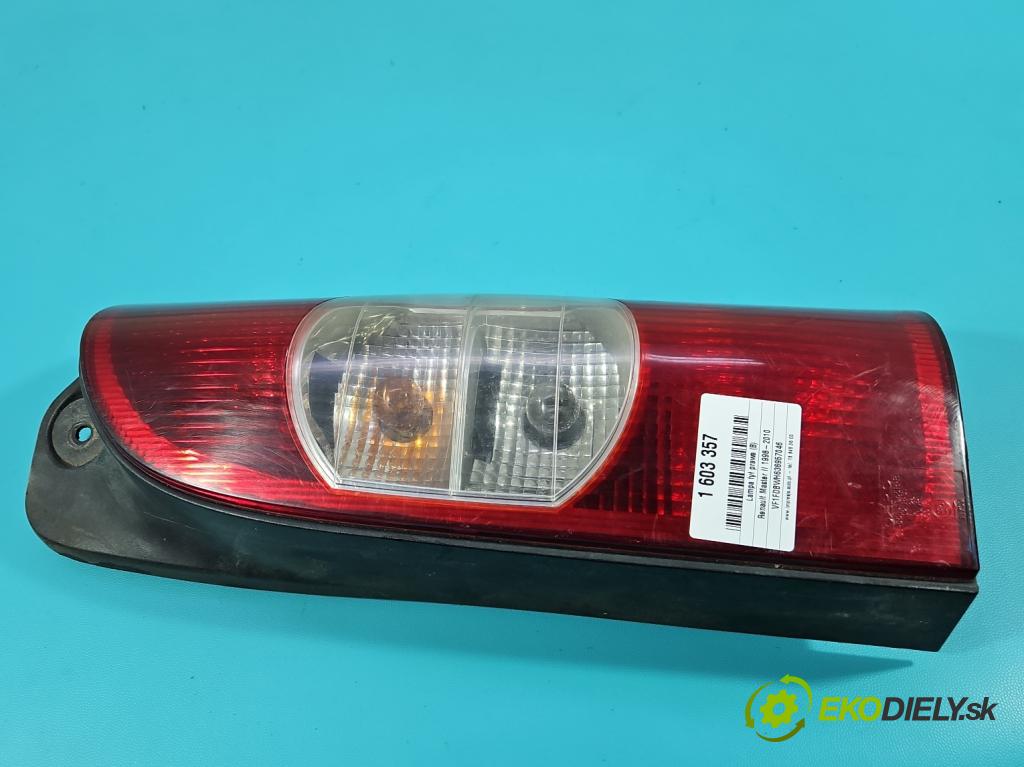 Renault Master II 1998-2010 2.5 dci 95 HP manual 70 kW 2463 cm3 5- svetlo / reflektor zadné pravé  (Kľučka dverí ostatné)